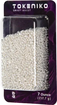 تصویر ساچمه نقره خالص ۷ اونسی توکنیکو